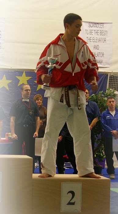 Thomas VITY sur le podium